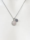 Opalite Necklace, Silver Gold or Rose Gold Necklace, N4210