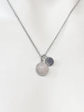 Opalite Necklace, Silver Gold or Rose Gold Necklace, N4210