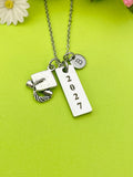 Graduation Cap Charm Necklace, Graduation Gifts, D525