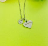 Ninang Charm Silver Necklace, Godmother Gifts, D527