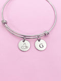 Golf Green Charm Silver Tarnish Resistant Bracelet, D539