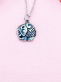 Stainless Steel Elephant Charm Necklace, Elephant Charm, Animal Charm, Good Luck Gift, N391