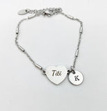 Titi Gifts, Silver Titi Bracelet, Titi Jewelry, Gold Titi in Option, D556
