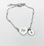 Titi Gifts, Silver Titi Bracelet, Titi Jewelry, Gold Titi in Option, D556