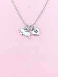 Pig Wing Necklace, Pig Fly, N1743