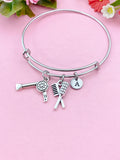 Hairdresser Bracelet, Hair Stylist Gift, Salon Gift, Barber Gift, Cosmetology Graduation Gift, N6107