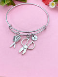 Comb Scissor Charm Bracelet, Beauty Gifts, N6109