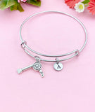 Hair Blow Dryer Charm Bracelet, Cosmetology Graduation Gifts, N6110
