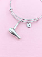 Hair Dryer Charm Bracelet, Cosmetology Graduation Gifts, Beauty Gifts, N6113