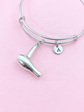 Hair Dryer Charm Bracelet, Cosmetology Graduation Gifts, Beauty Gifts, N6113