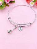 Chinese Calligraphy Brush Pen Charm Bracelet, N6114