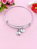 Peach Charm Silver Bracelet, N123E