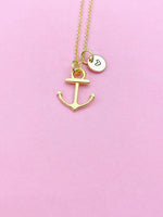 Anchor Charm Necklace, N866
