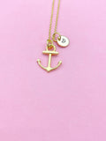 Anchor Charm Necklace, N866