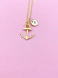 Anchor Charm Necklace, N866