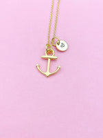 Anchor Charm Necklace, N866