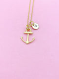Anchor Charm Necklace, N866