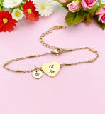 Lil Sis Bracelet, Heart, Big Sister Middle Sister Little Sister Bracelet, Sisters Jewelry, Sister Gift, D568