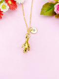 Penguin Charm Gold Necklace, N6149