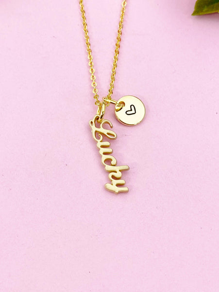 Lucky Charm Gold Necklace, N6163