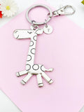 Giraffe Charm Keychain, Large Giraffe Charm, Zookeeper Gifts, N6190