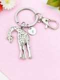 Giraffe Charm Keychain, Wildlife Enthusiast Gifts, N6191