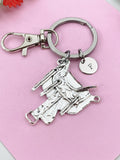 Saddle Keychain, Horse Saddle Jewelry Gift, N6196
