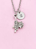 Saddle Charm Silver  Necklace, Horse Saddle Jewelry Gift, N6197