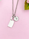 Kitchen Knife Charm Silver Necklace, N6217