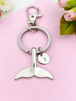 Whale Tail Charm Keychain, N6218K