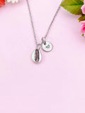 Cowrie Shell Charm Silver Necklace, N6223