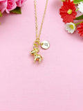 Donkey Necklace, Gold Cute Donkey Charm Necklace, N5971
