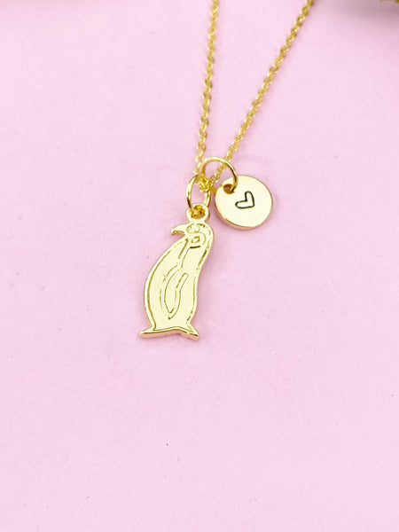 Penguin Claw Charm Gold Necklace, N6242