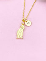 Penguin Claw Charm Gold Necklace, N6242