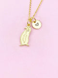 Penguin Claw Charm Gold Necklace, N6242