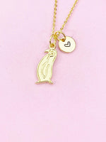 Penguin Claw Charm Gold Necklace, N6242