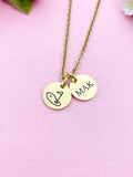 Gold Golf Necklace, Golf Gifts, Golf Team Gifts, D248A