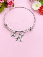 Wolf Charm Silver Bracelet, N4387A