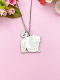 Panda Charm Necklace, Tarnish Resistant Stainless Steel Panda Pendants, N6288