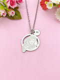 Lion Charm Necklace, Tarnish Resistant Stainless Steel Lion Pendants, N6289