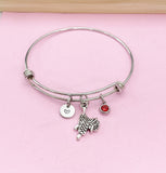 Saddle Charm Bracelet, Horse Saddle Jewelry, N6197B