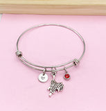 Saddle Charm Bracelet, Horse Saddle Jewelry, N6197B