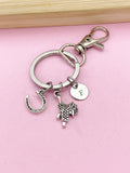 Horseshoe Saddle Charm Keychain, N6197S