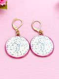 Dragon Fruit Slice Charm Earrings, N5292B