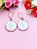 Dragon Fruit Slice Charm Earrings, N5292B