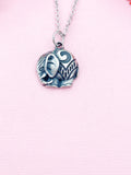 Stainless Steel Elephant Charm Necklace, Elephant Charm, Animal Charm, Good Luck Gift, N391