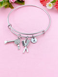 Hairdresser Bracelet, Hair Stylist Gift, Salon Gift, Barber Gift, Cosmetology Graduation Gift, N6107