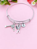 Hairdresser Bracelet, Hair Stylist Gift, Salon Gift, Barber Gift, Cosmetology Graduation Gift, N6107
