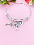 Hairdresser Bracelet, Hair Stylist Gift, Salon Gift, Barber Gift, Cosmetology Graduation Gift, N6107
