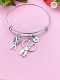 Comb Scissor Charm Bracelet, Beauty Gifts, N6109